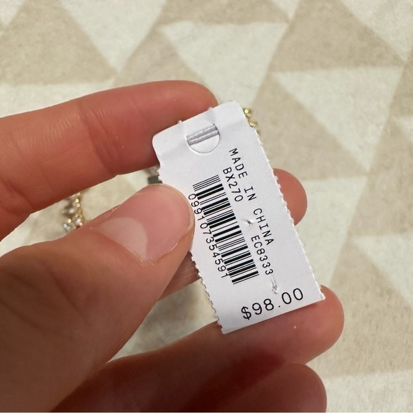 J crew Crystal cluster necklace - Picture 4 of 4